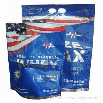 Stand Up Pouch with Zipper for Protein Powder
